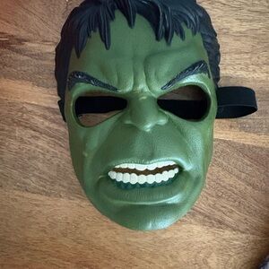 Marvel Green and Black Hulk Kids Costume Mask